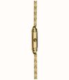 Herbelin Art Déco Quartz (17.8mm) Silver Guilloché Dial / Gold PVD Stainless Steel Double-Wrap Bracelet 17438BLP1N08 - alternate view 3
