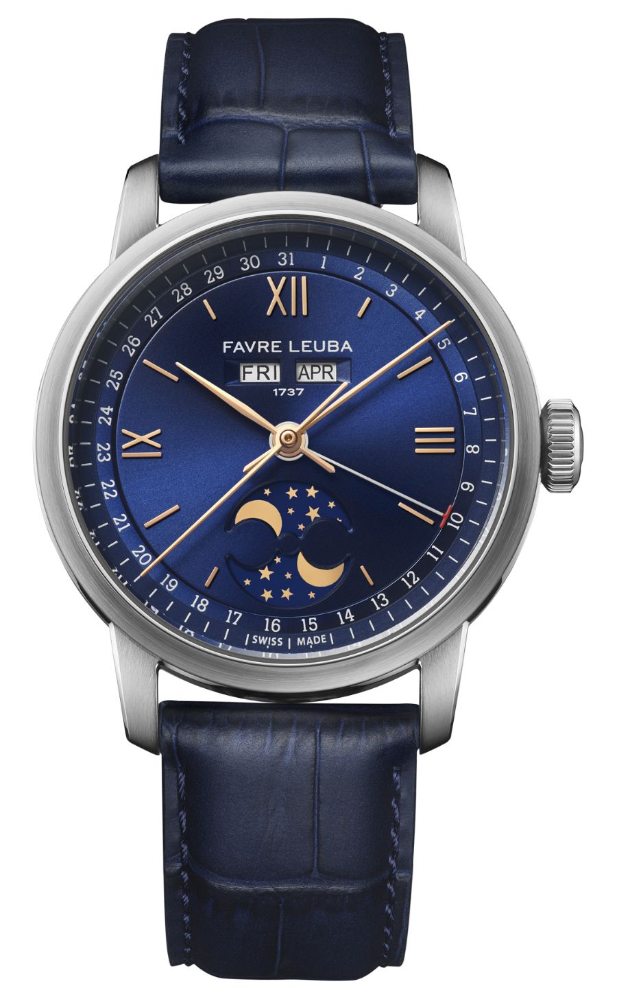 Favre Leuba 00.20501.108.02.102 1737 Triple Calendar Watch