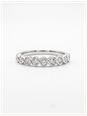 James Moore & Co 0.20ct Round Brilliant Natural Diamond 18ct White Gold Half Eternity Ring J49913