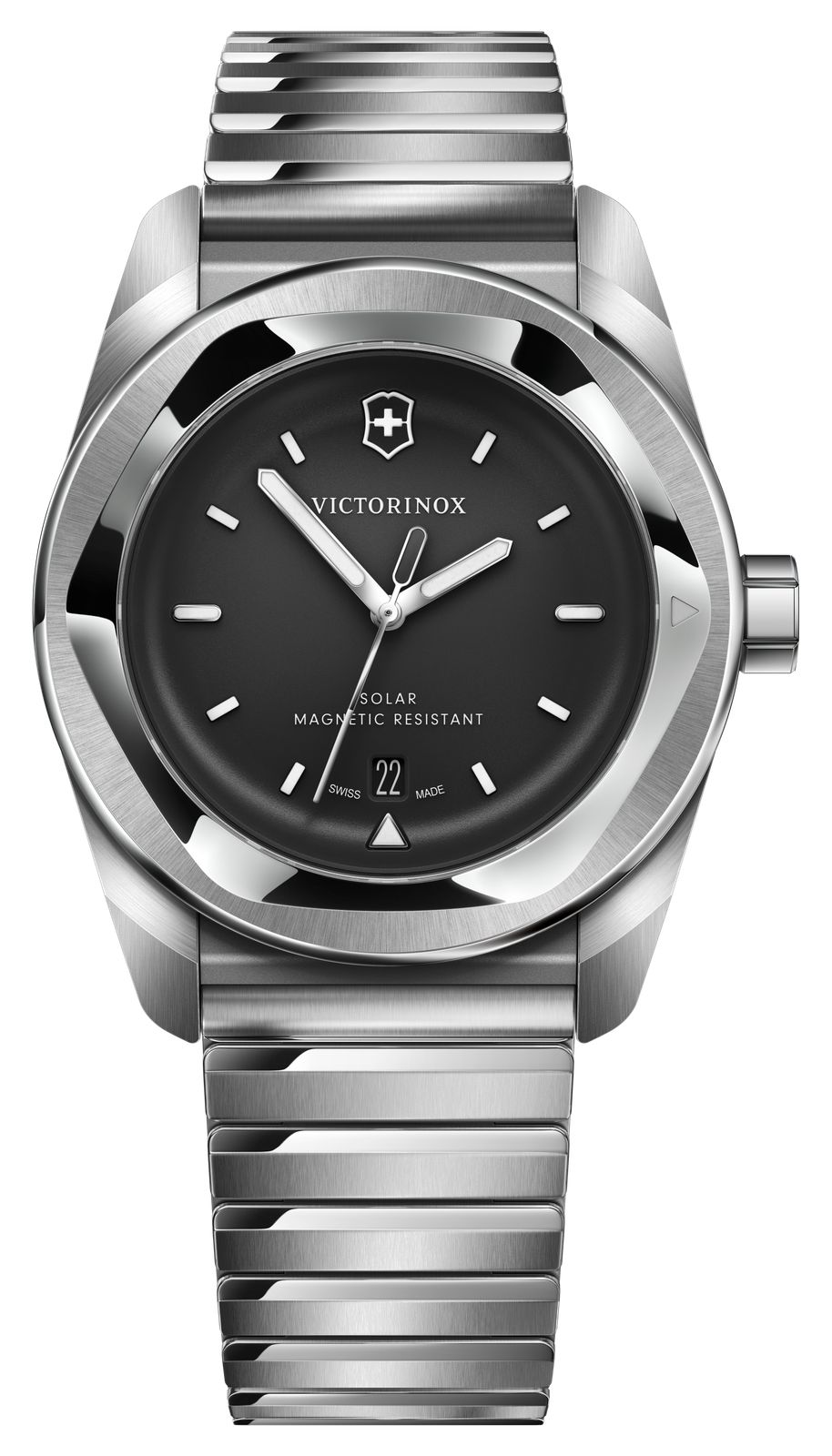 Victorinox 242055 Concept One Solar (39mm) Black Dial / Watch