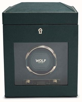 WOLF British Racing Single Watch Winder With Storage 792141