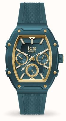 Ice-Watch ICE Boliday Verdigris (34.5mm) Green Tonneau Dial / Green Silicone Strap 023805