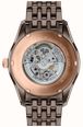 Emporio Armani Ceramic Automatic (43mm) Skeleton Dial / Brown Ceramic Bracelet AR60101 - alternate view 3