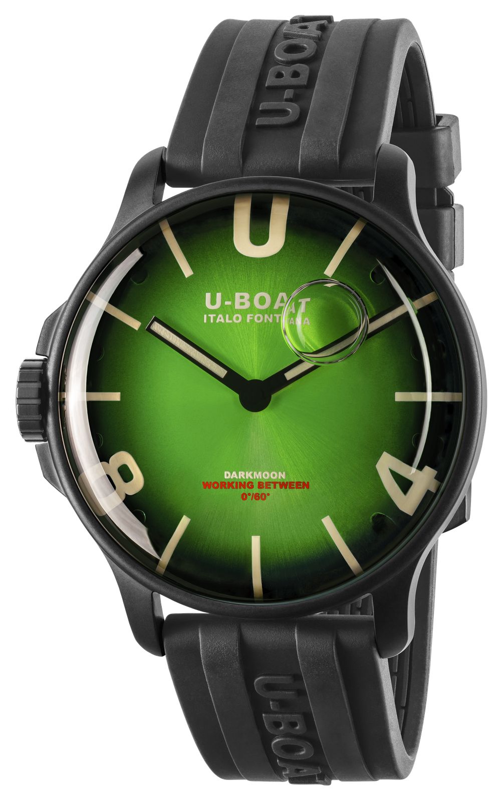U-Boat 8698/E Darkmoon PVD (46.5mm) Noble Green Soleil Dial Watch