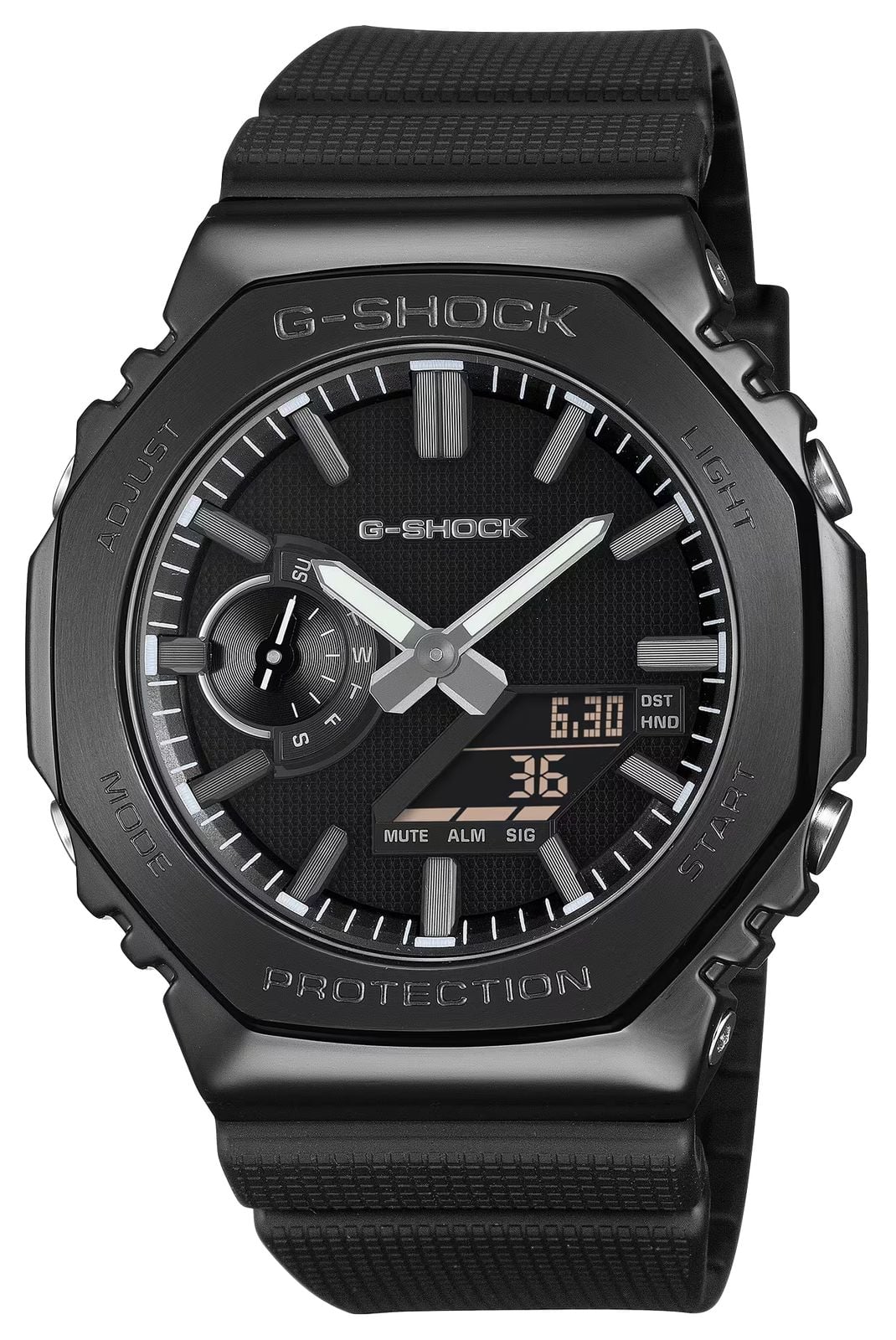 Casio GM-2100LXB-1AER G-Shock G-Steel 2100-Series Luxe Black Watch