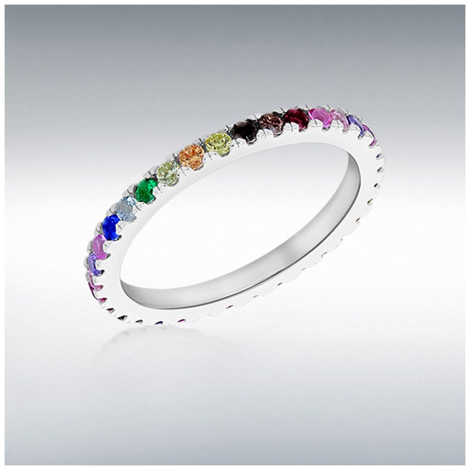 James Moore & Co 8.84.9841 Sterling Silver Rhodium Plated 34 Jewellery