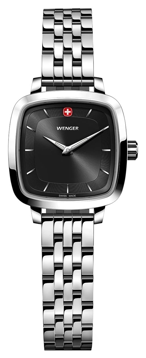 Wenger 01.1911.102 Vintage Classic Quartz (27mm) Black Watch