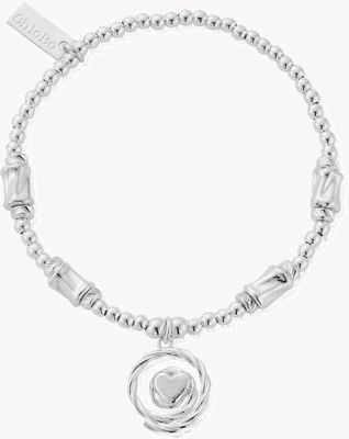 ChloBo Cute Charm Chunky Twist Spiral Of Love Bracelet SBCCCT3284