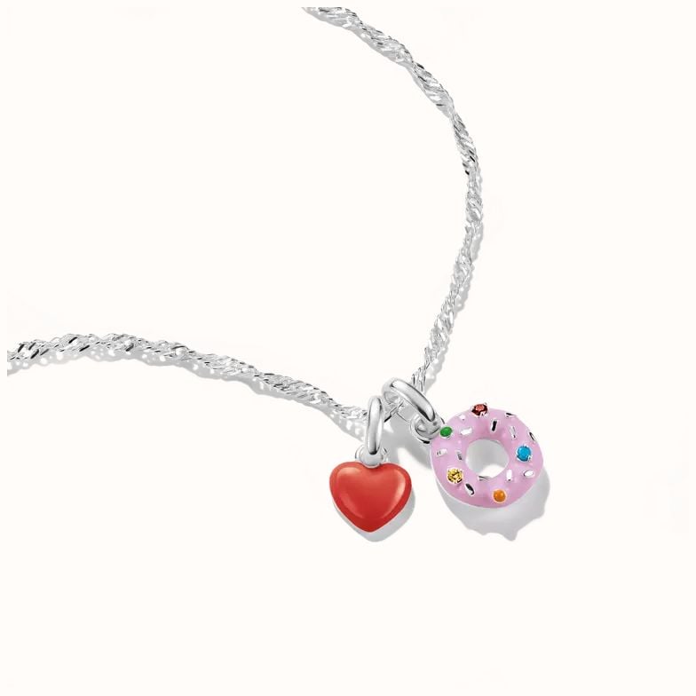 Thomas Sabo Donut Charm With Multicoloured Stones – Connect CC1367-M02-7 - alternate view 2