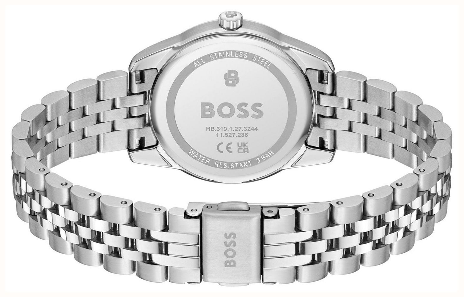 BOSS Graceful Mother of Pearl Crystal B0SS Watch 1502866 - alternate view 3