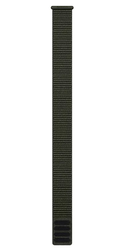 Garmin 010-13306-24 UltraFit Nylon Strap – Moss (26mm Watch