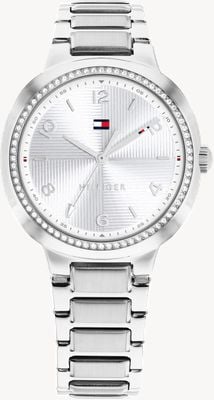 Tommy Hilfiger SAVANNAH Three-Hand Quartz (32.5mm) Silver Dial / Stainless Steel Bracelet 1782899
