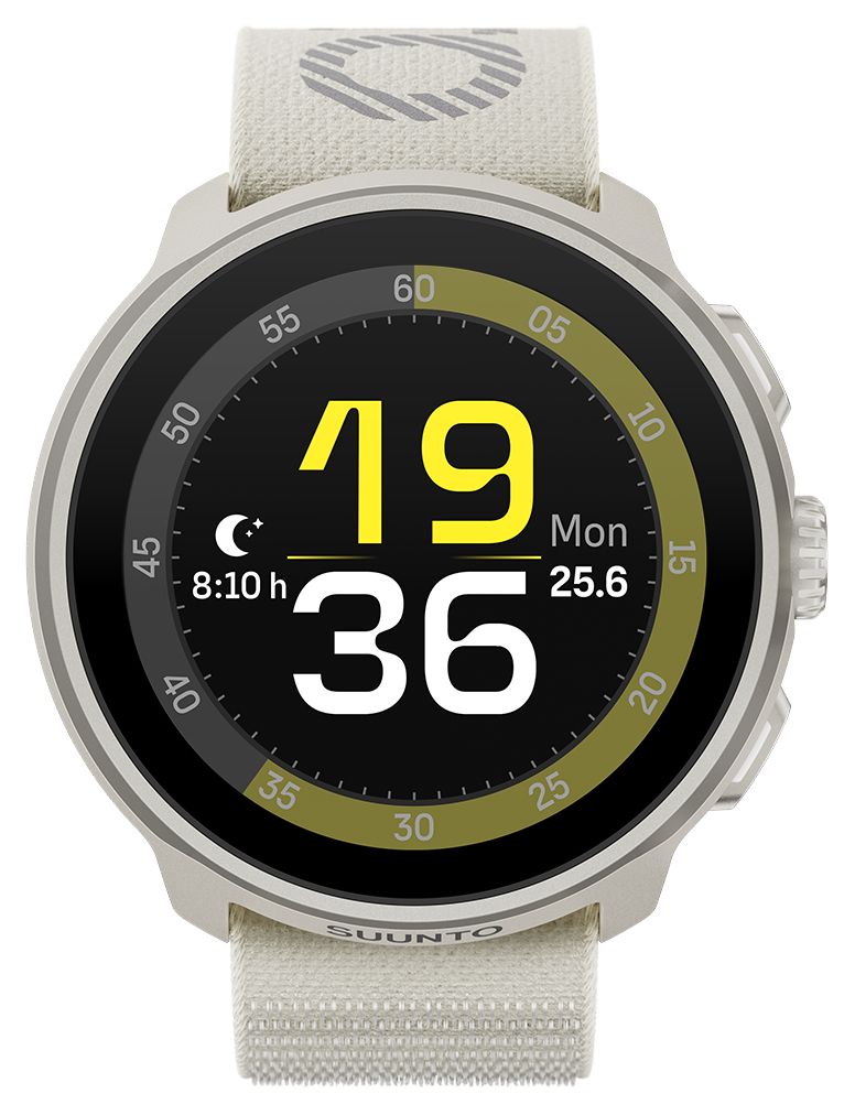 Suunto SS051110000 RUN Lightweight AMOLED Running Watch (
