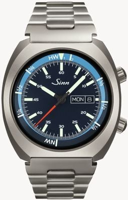 Sinn 240 St GZ with interior tide bezel 240.011 TWO LINK BRACELET