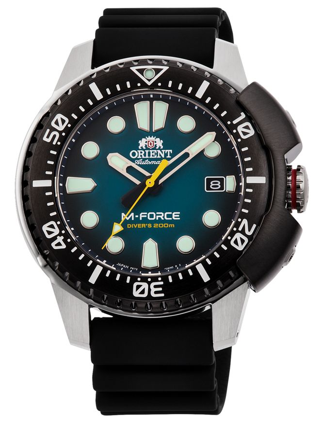 Orient RA-AC0L04L00B M-Force Automatic (47.3) Turquoise Fum Watch
