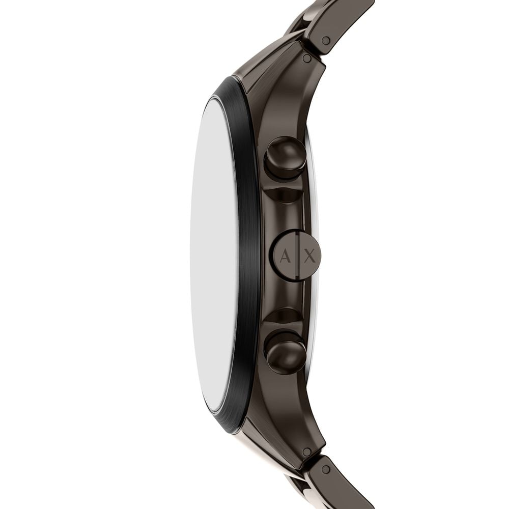 Armani Exchange Quartz Chronograph (46mm) Brown Dial / Brown PVD Stainless Steel Bracelet AX2467 - alternate view 2