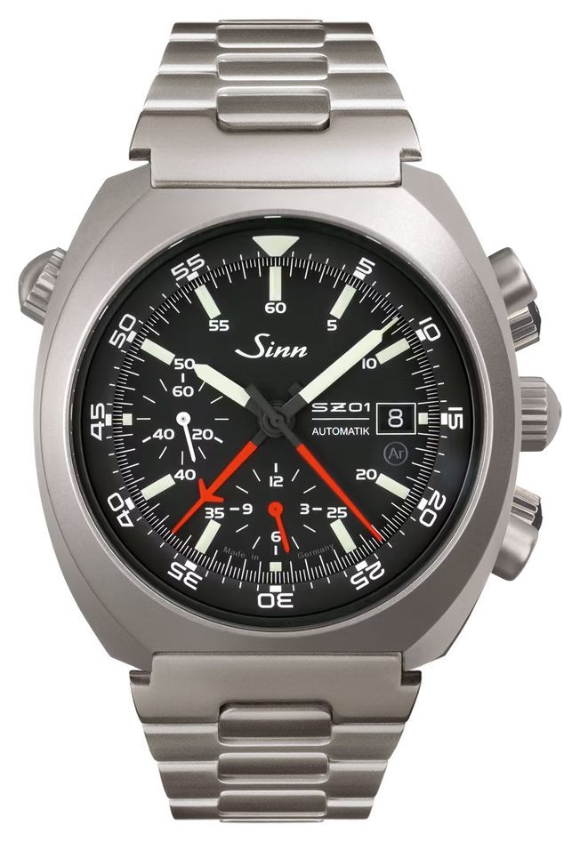 Sinn 140.020-BRACELET 140 St Space Chronograph (44mm) Matte Watch