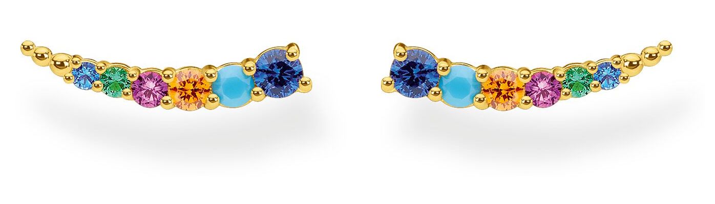 Thomas Sabo H2158-488-7 18k Yellow Gold Plated Colourful Jewellery