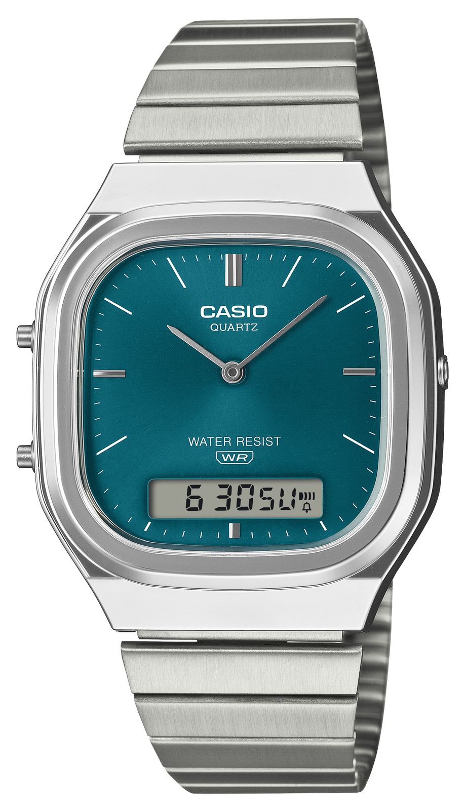 Casio AQ-240E-3AEF Vintage Dual-Display (35.8mm) Turquoise Watch