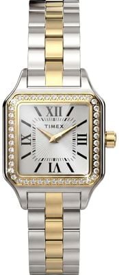 Timex Timex Trend Addison 2-Hand 23mm Elegant Square Quartz with Crystals TW2Y90400