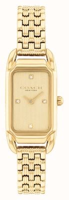 Coach Cadie (28.5mm) Gold Dial / Gold PVD Stainless Steel Bracelet 14504629