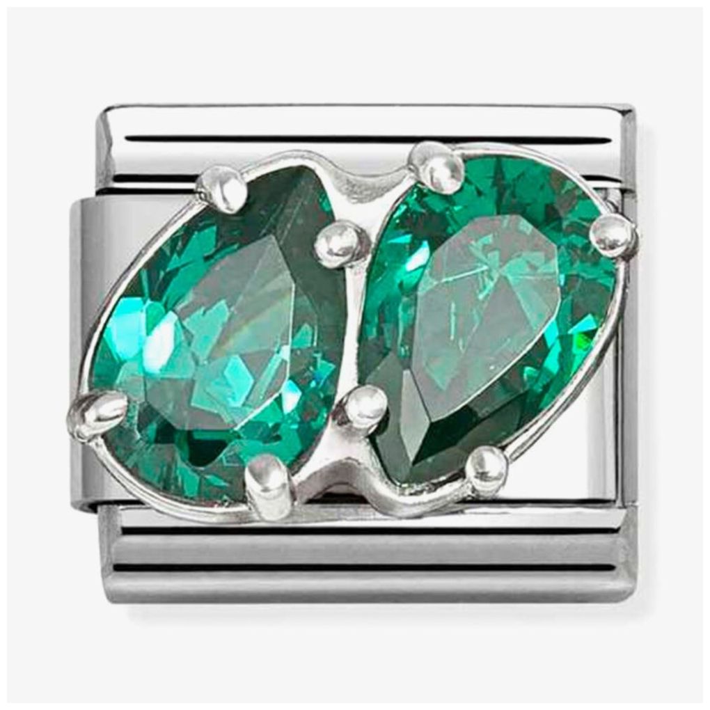 Nomination 330329/12 Composable CL Acciaio, CZ E Arg.925 Jewellery
