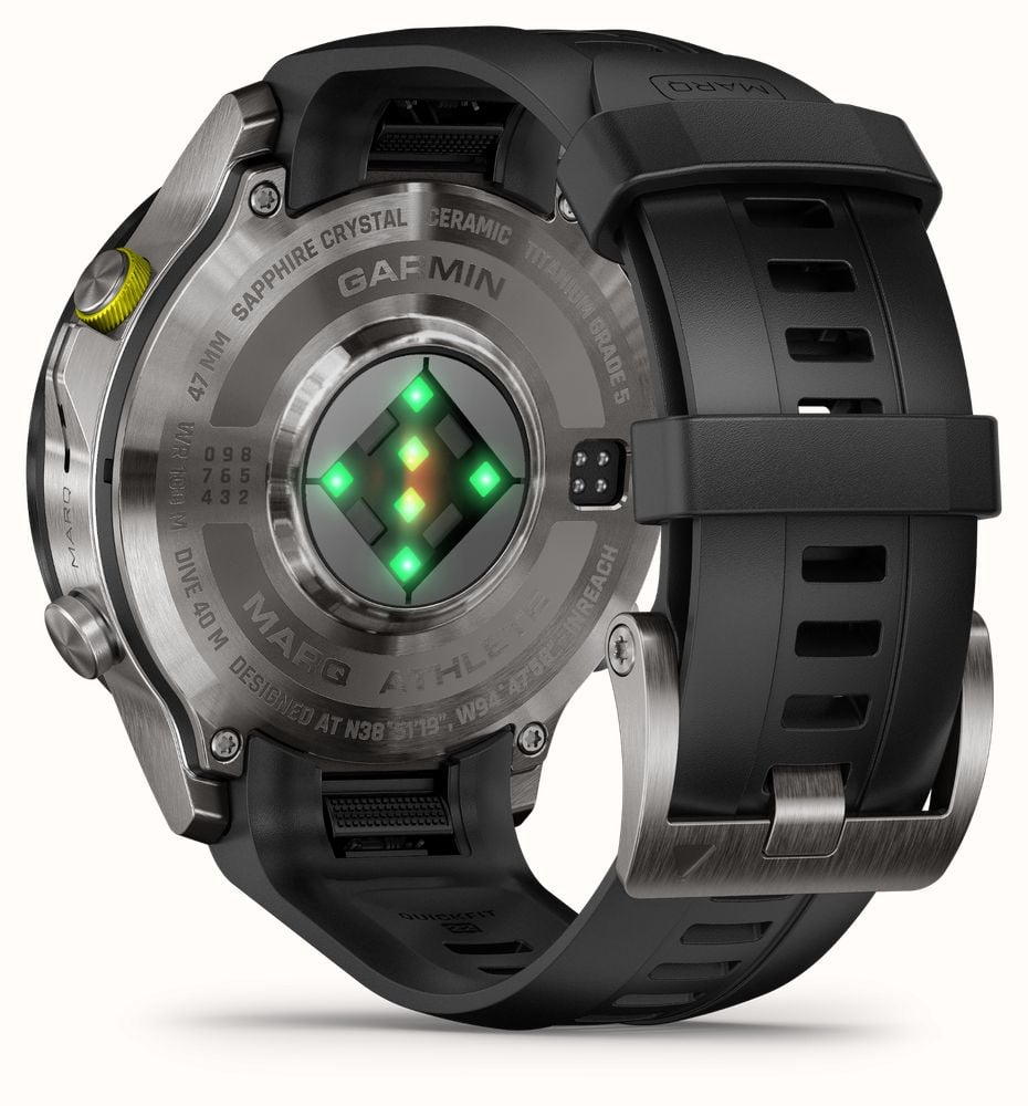 Garmin MARQ Athlete (Gen 3) - Premium Modern Tool Watch 010-04549-10 - alternate view 9