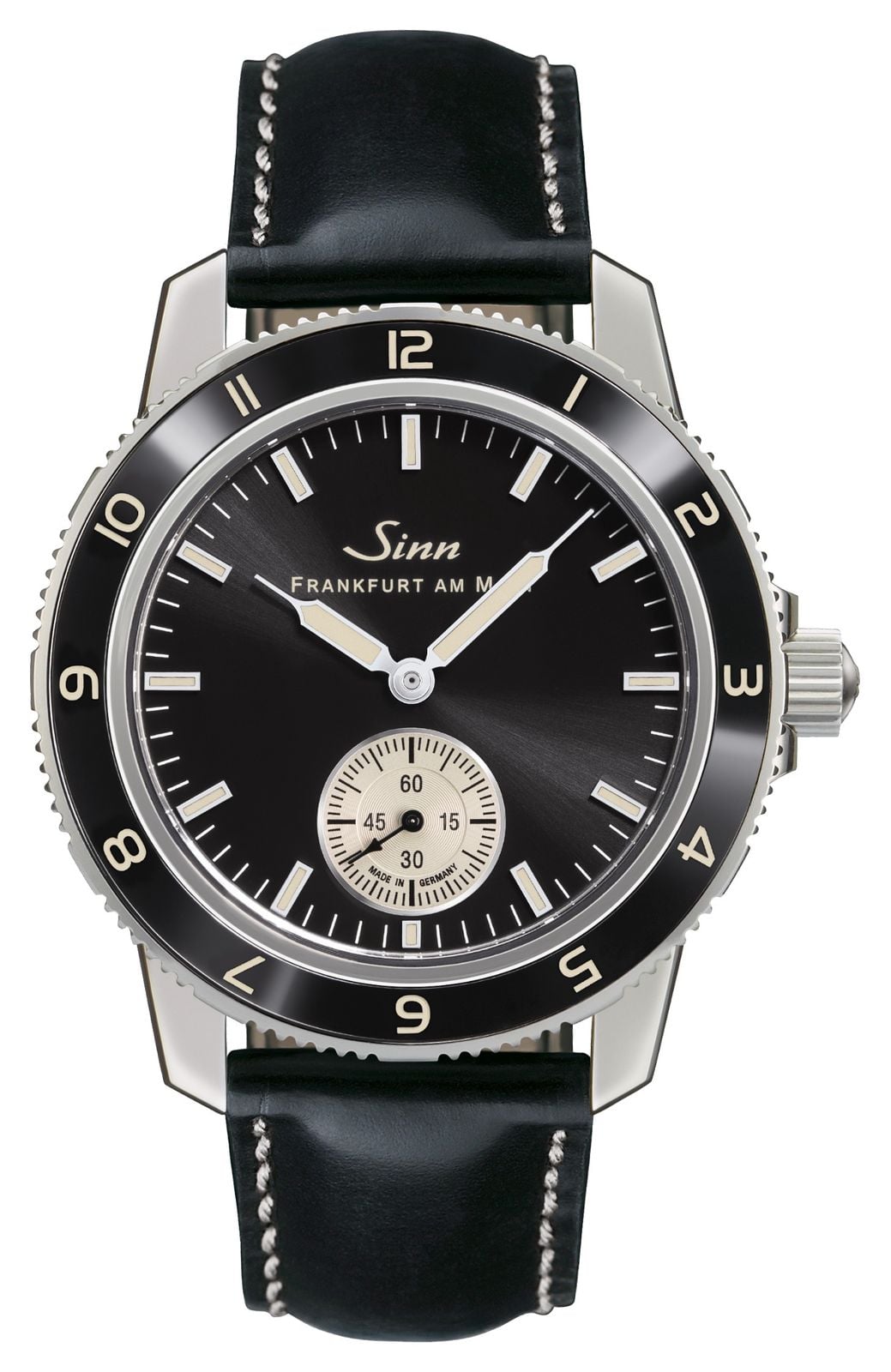 Sinn 104.060 BLACK LEATHER 104 Classic 12 Small-Seconds ( Watch