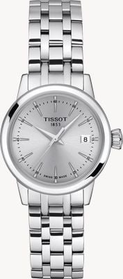 Tissot Classic Dream Quartz (28mm) Silver Dial / Stainless Steel Bracelet T1292101103100