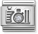 Nomination Classic Camera Sterling Silver & Steel Charm 330311/06