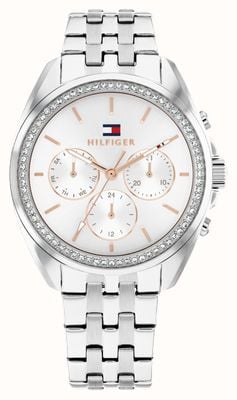 Tommy Hilfiger Mellie Multifunction (36mm) Silver Dial / Stainless Steel Bracelet 1782802