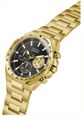Guess Men's Blake Black Sunray Dial Gold-Tone Stainless Steel Bracelet GW1122G2 - alternate view 5
