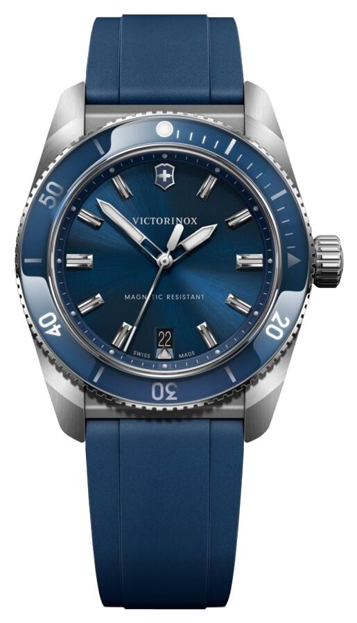 Victorinox 242094 Maverick Quartz (39mm) Blue Dial / Blue Watch