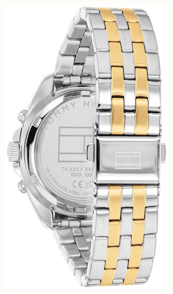 Tommy Hilfiger Mellie Two Tone Bracelet green Dial Watch 1782969 - alternate view 3