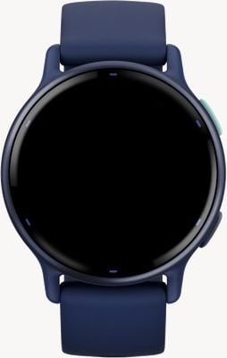Garmin Vivoactive 5 Metallic Navy Aluminium Bezel with Navy Case and Silicone Band 010-02862-12