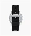 Fossil Bannon 45 Mm Multifunction Black Silicone Watch BQM2494 - alternate view 2
