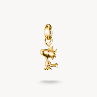 Thomas Sabo 18k Gold Plated Charm Pendant Woodstock Connect PEANUTS CC1303-413-39