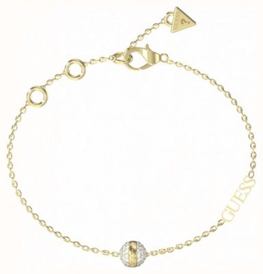 Guess Ladies Gold Plated Calypso Bracelet JUBB04456JWYGL