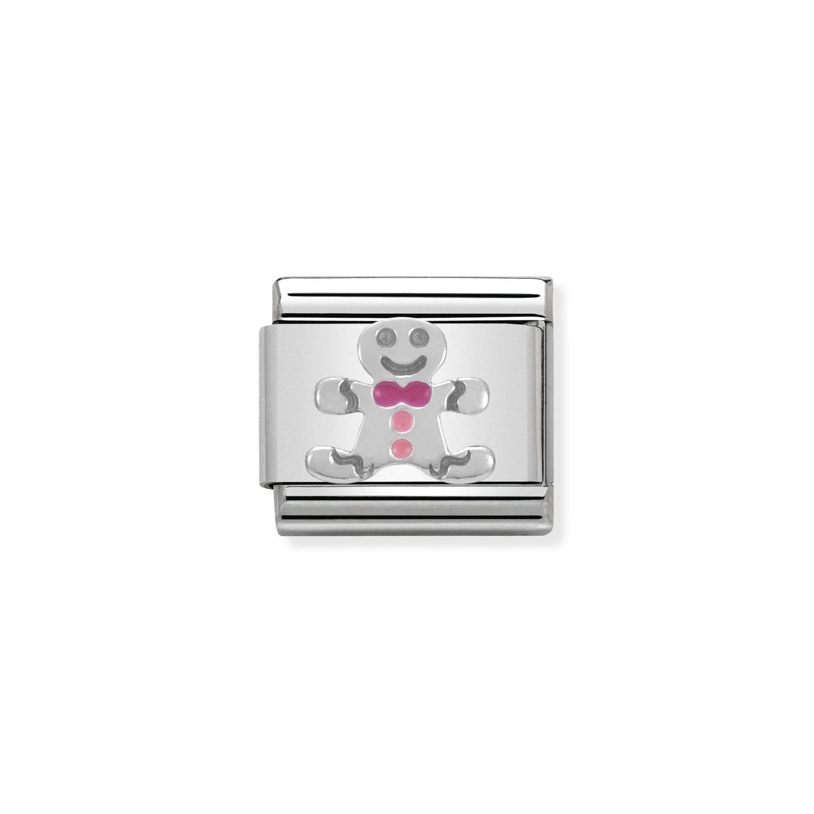 Nomination 330204/09 Classic Gingerbread Man Sterling Silver Jewellery