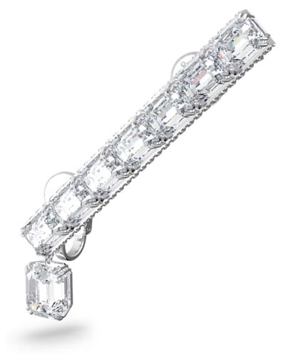 Swarovski 5612670 Millenia Octagon White Crystal Single Ear Jewellery