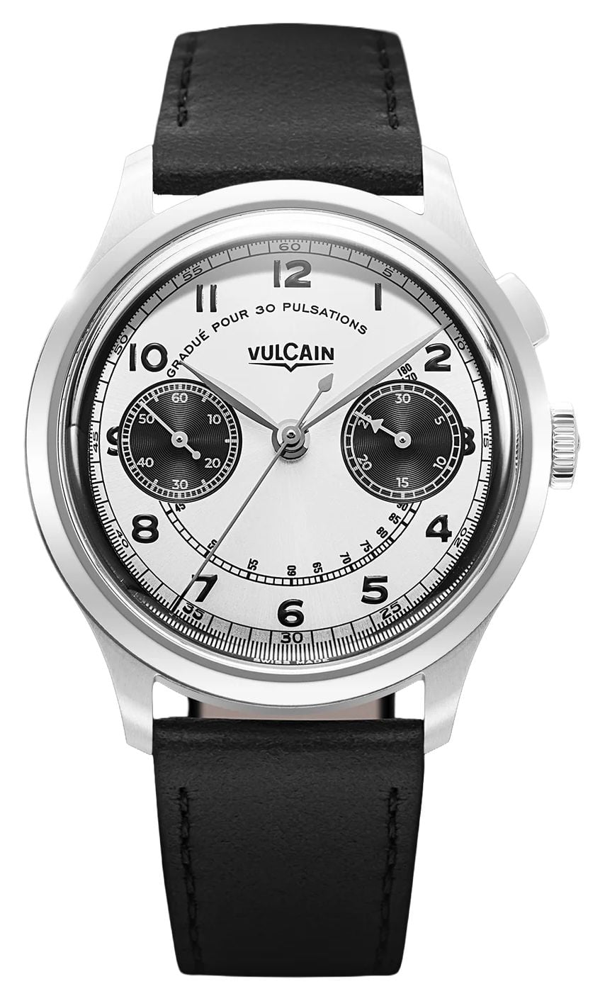 Vulcain 650167A58.BAC201 Monopusher Heritage Manual Winding Watch