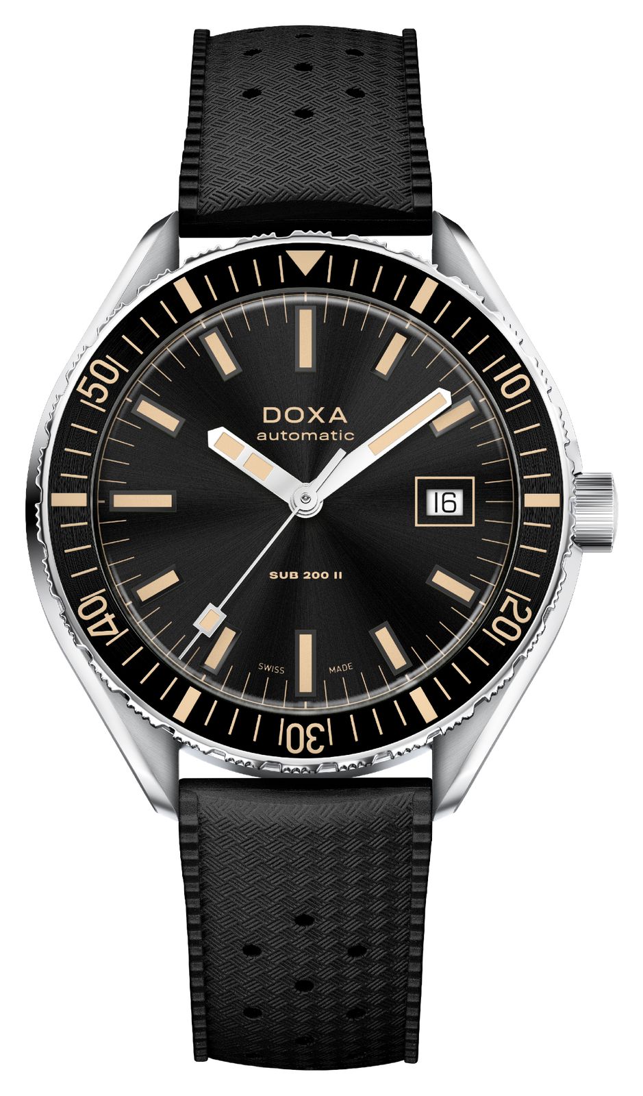 DOXA 795.10.101.20 SUB 200 II Sharkhunter (44mm) Black Watch