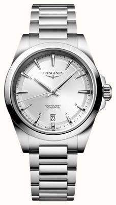 LONGINES Conquest Automatic (38mm) Silver Dial / Stainless Steel Bracelet L37204726