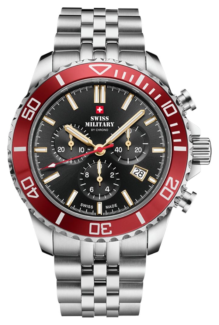 Swiss Military by Chrono SM34103.03 Quartz Chronograph (43mm Watch