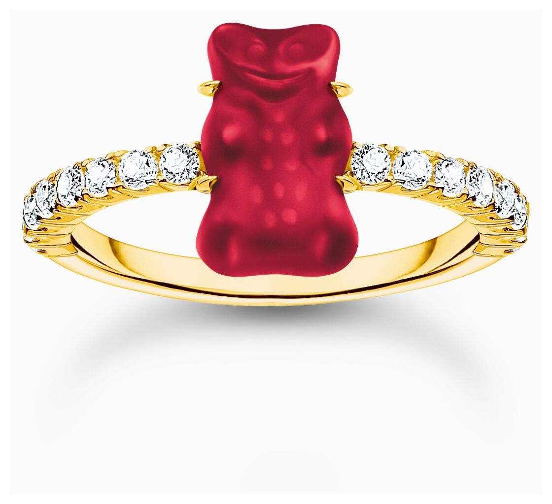 Thomas Sabo TR2459-414-10-58 x HARIBO Mini Red Goldbear Jewellery