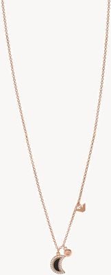 Emporio Armani Women's Rose Gold-Tone Moon Pendant Necklace EGS2958221