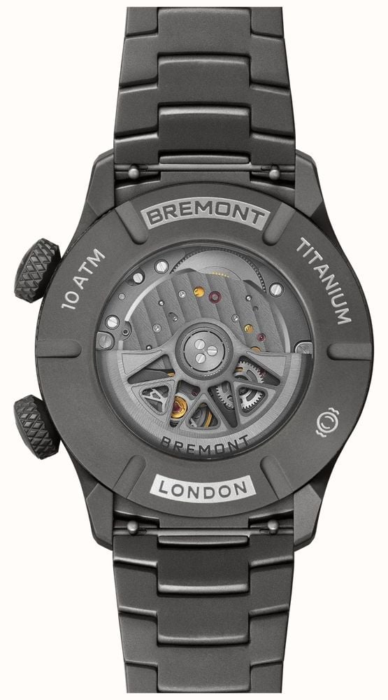 Bremont Altitude MB Meteor Stealth Grey Limited Edition (42mm) Meteorite Pattern Dial / Titanium Bracelet ALT42-MT-GRTI-GR-B - alternate view 2