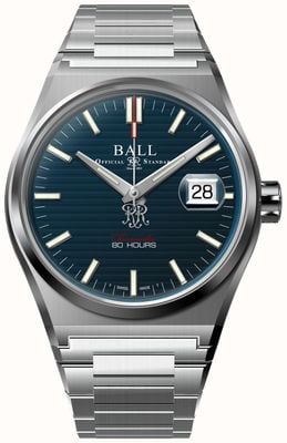 Ball Watch Company Roadmaster M Perseverer (40mm) Navy Blue Dial / Stainless Steel Bracelet NM9052C-S1C-BE