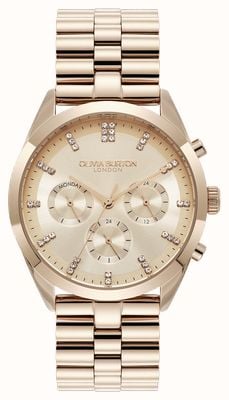 Olivia Burton City Classics Rose Gold Dial / Rose Gold-Tone Stainless Steel Bracelet 24000190