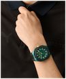 Aston Martin Aramco Formula One™ Team CMB Automatic (42mm) Podium Green Dial / Black Silicone Strap MTFC1F602 - alternate view 4